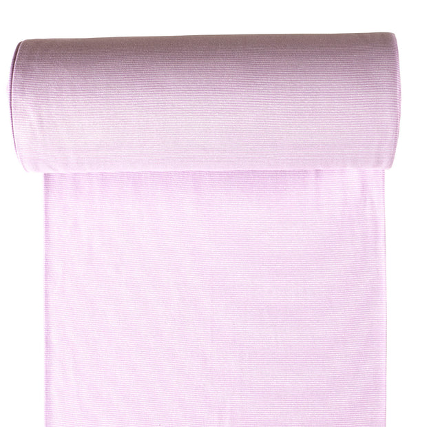 Bündchen Yarn Dyed fabrik Lila matt 