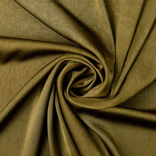 Satin fabric Olive Green 