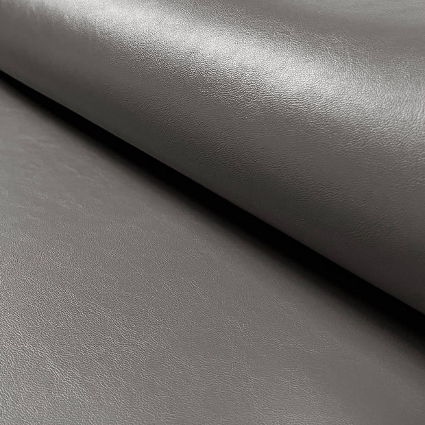 Artificial Leather fabric grey coated 