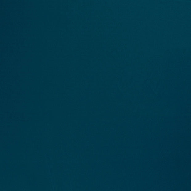 Jersey de Polyester tissu Unicolore Bleu Canard