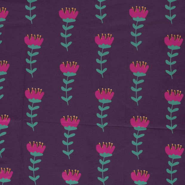 French Terry fabrik Violett matt 