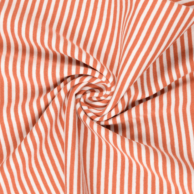 Bord Cote tissu abricot fil teint 