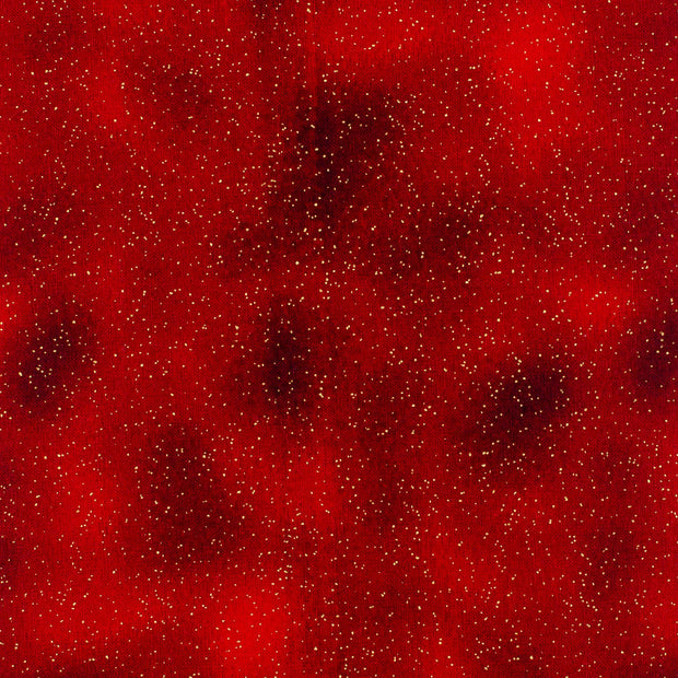 cretonne tissu Noël bordeaux