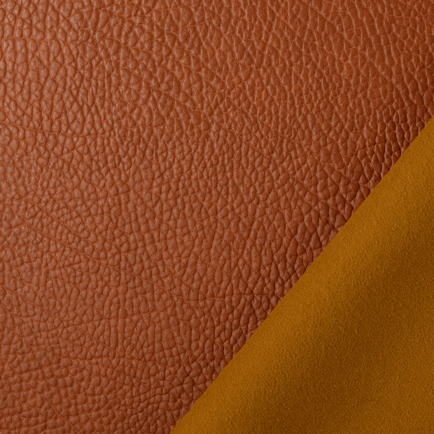 Leather fabric Camel bounded 