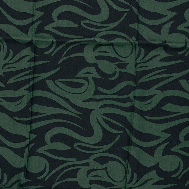 Viscose Twill fabrik Petrol matt 