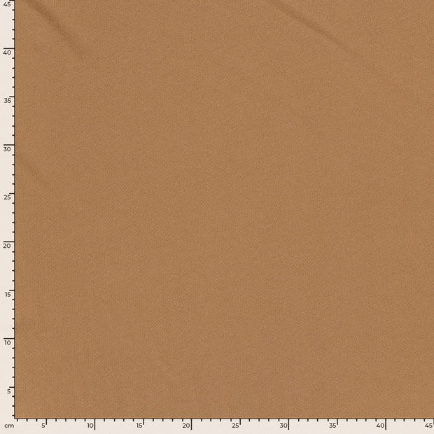 Heavy Knit fabric Unicolour Nutmeg
