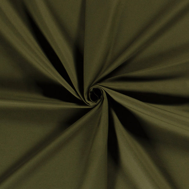 Twill fabric Khaki Green pre-washed 