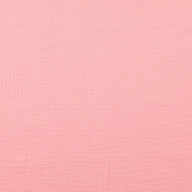 Muslin fabric Unicolour Pink