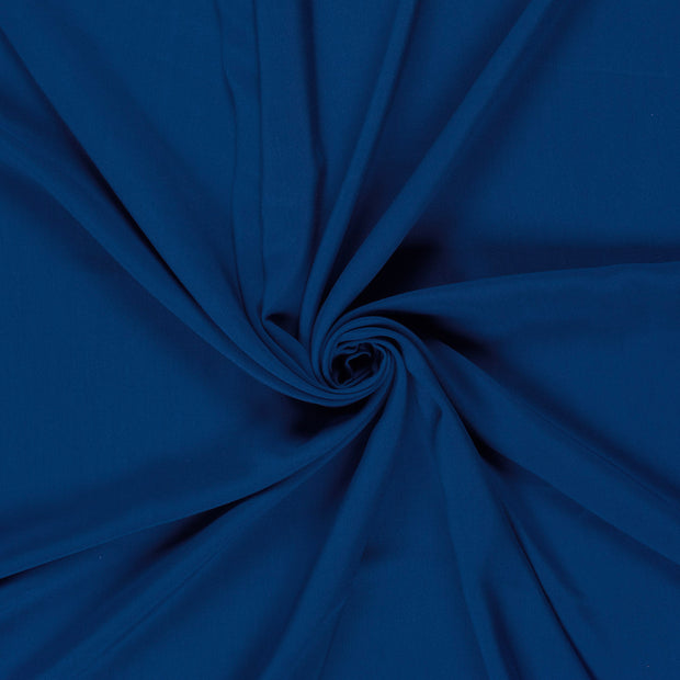 Bamboo Poplin fabric Cobalt 