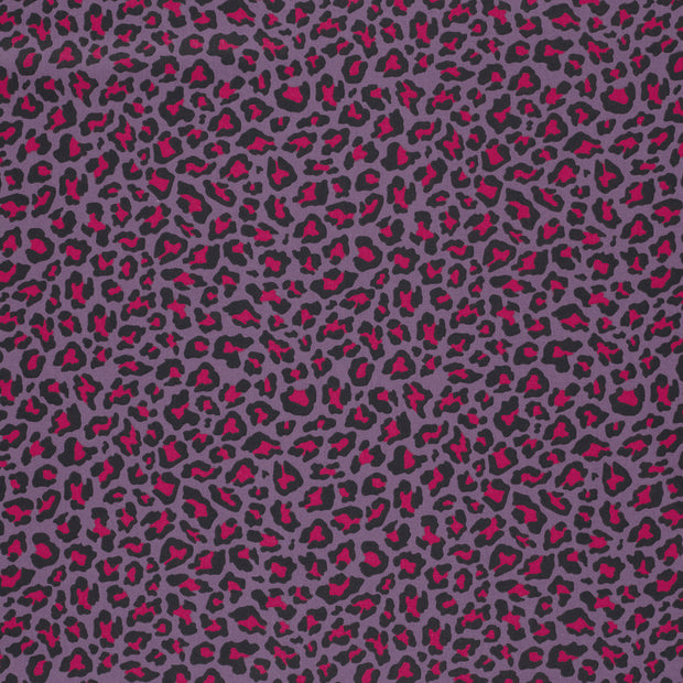 Cotton Poplin fabric Purple matte 