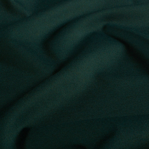 Piqué fabric Unicolour Dark Green