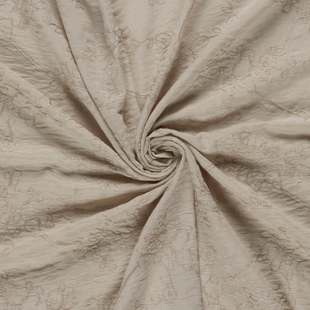 Woven Polyester tissu Beige 