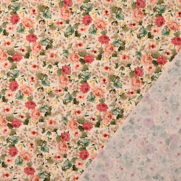 Cotton Poplin fabric Off White 