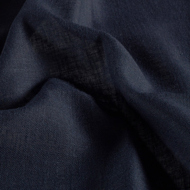Woven Polyester fabric Unicolour Navy