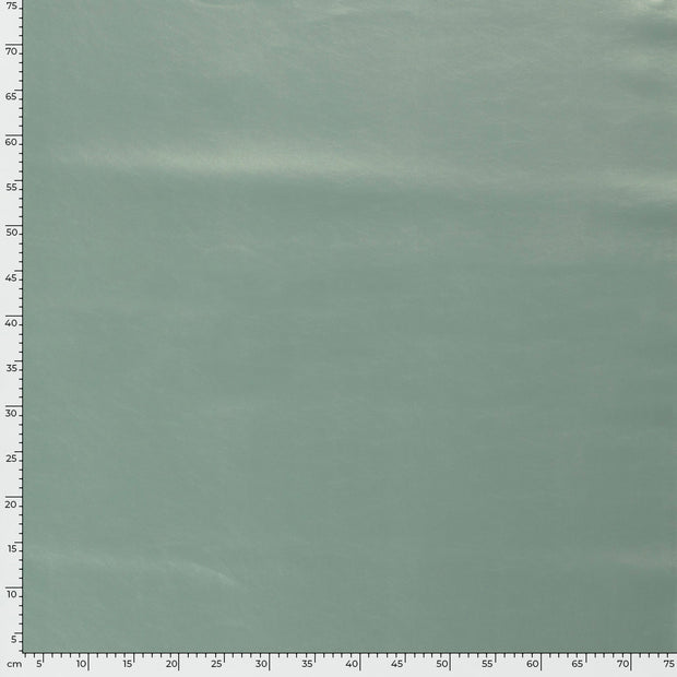 Imitation cuir tissu Unicolore Menthe