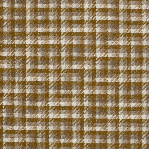 Jacquard fabrik Ocker texturiert 