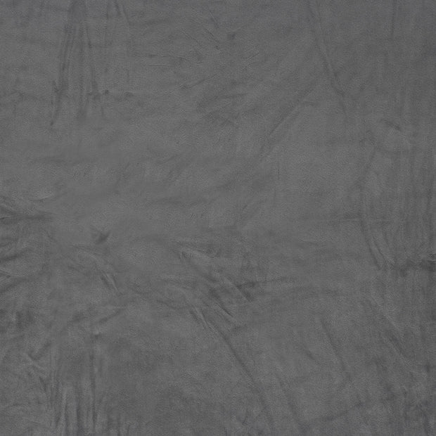 Supersoft Velvet fabrik Dunkelgrau 