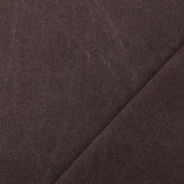 Canvas tissu Noir hydrofuge 