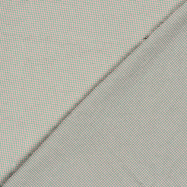 Cotton Poplin fabric Unicolour Seersucker 