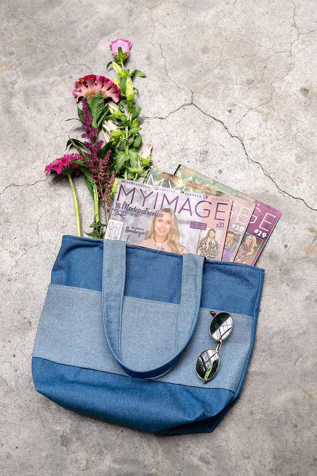 Denim fabric Unicolour Indigo