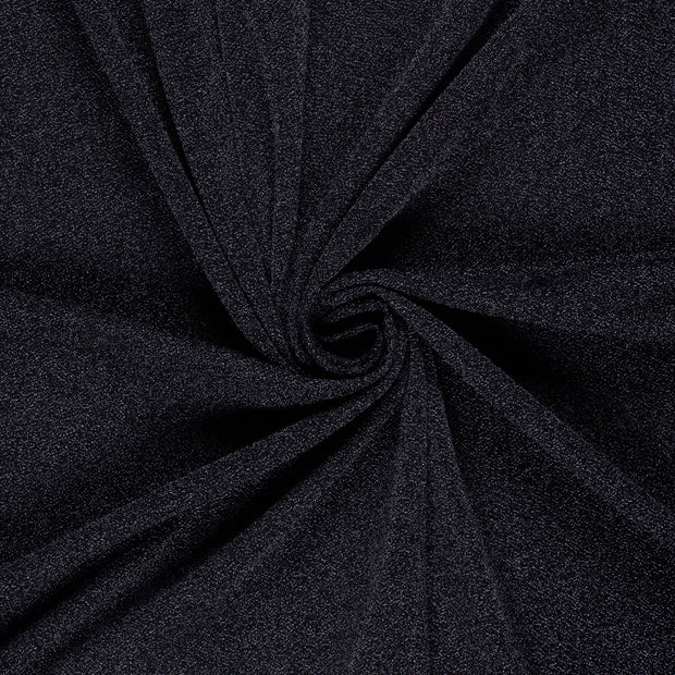 Polyester Jersey fabric Navy Lurex 