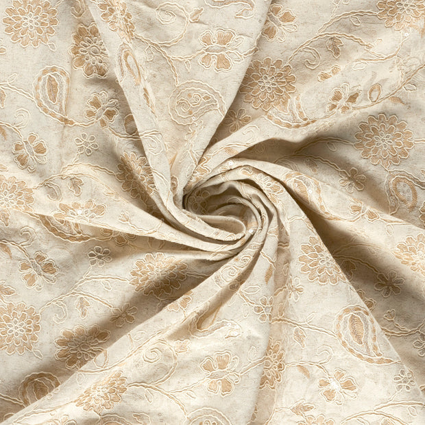 Jacquard fabric Beige 