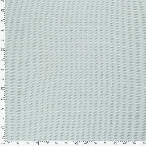 Knitted Waffle fabric Unicolour Ice Blue