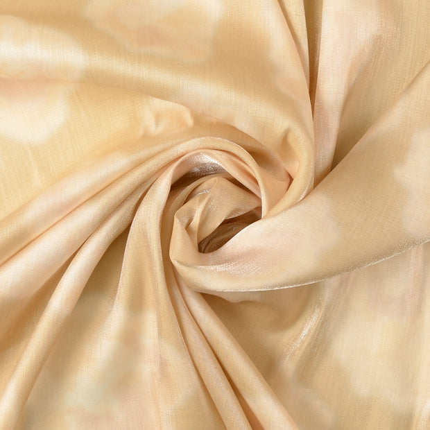 Viscose Satin tissu Beige 