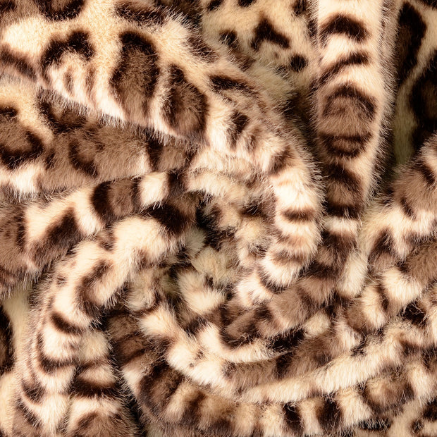 Fake Fur fabric Brown 