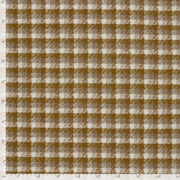 Jacquard fabrik Karo's Ocker