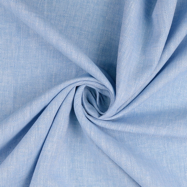 Linen fabric Indigo 