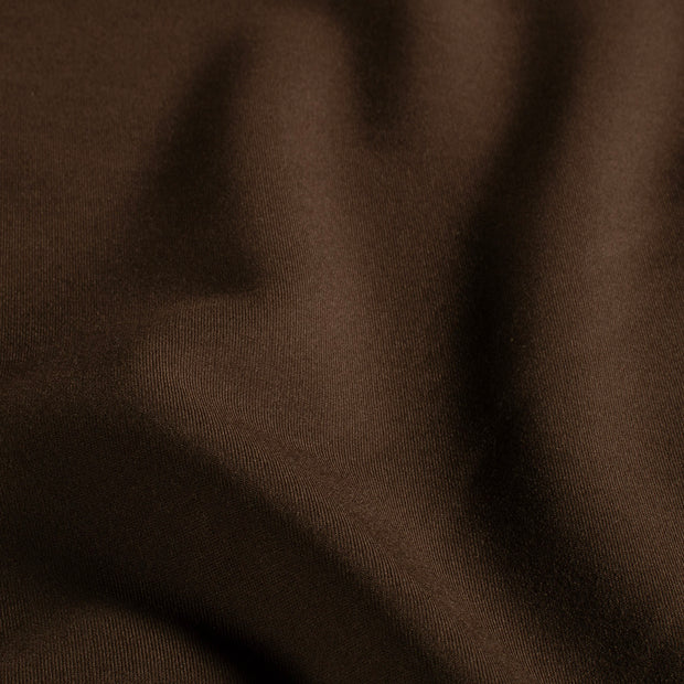 Punta di Roma fabric Unicolour Brown