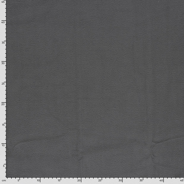 Fleece fabrik Uni Grau