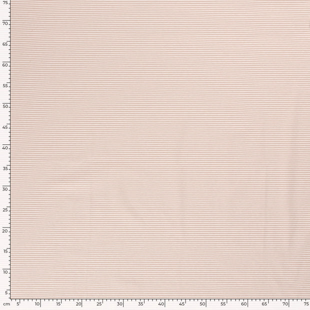 Baumwolle Jersey Yarn Dyed fabrik Streifen Lachsfarbe