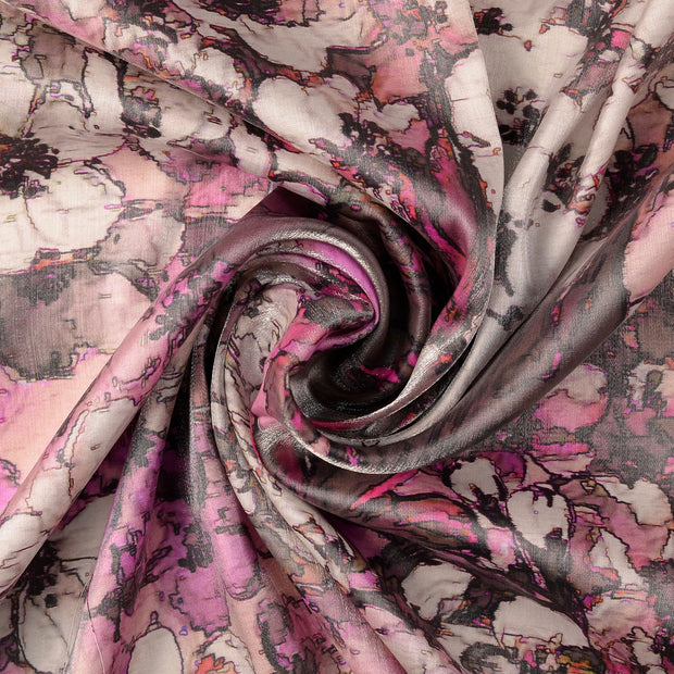 Viscose Satin fabrik Lila 