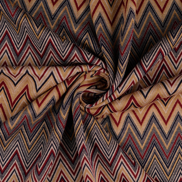 Jacquard Jersey fabrik Mehrfarbig 