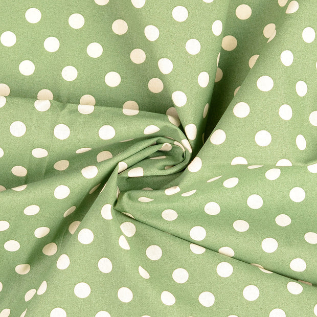  fabric Apple Green printed 