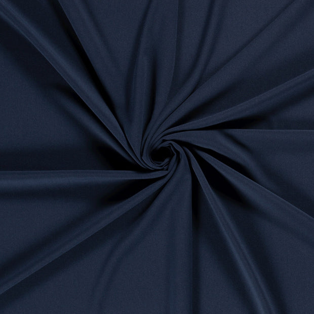 Moss Crêpe fabric Indigo 