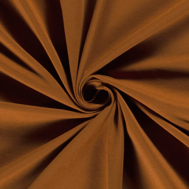 Jersey tissu Unicolore Caramel