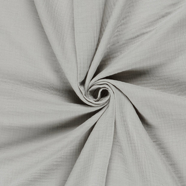 Triple Gaze tissu Gris clair 