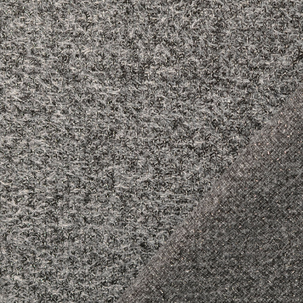  fabric Grey Lurex 