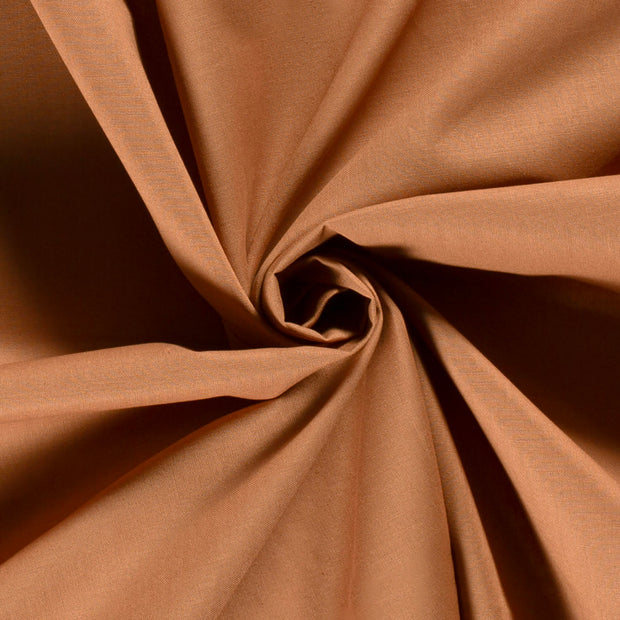 Cretonne fabric Unicolour Camel