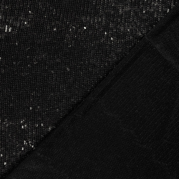 Velours tissu Unicolore Paillettes 