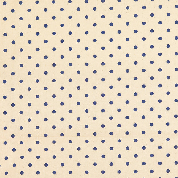  fabric dots navy