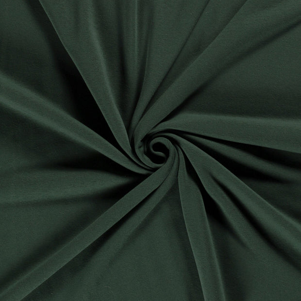 Alphen Fleece fabric Dark Green 