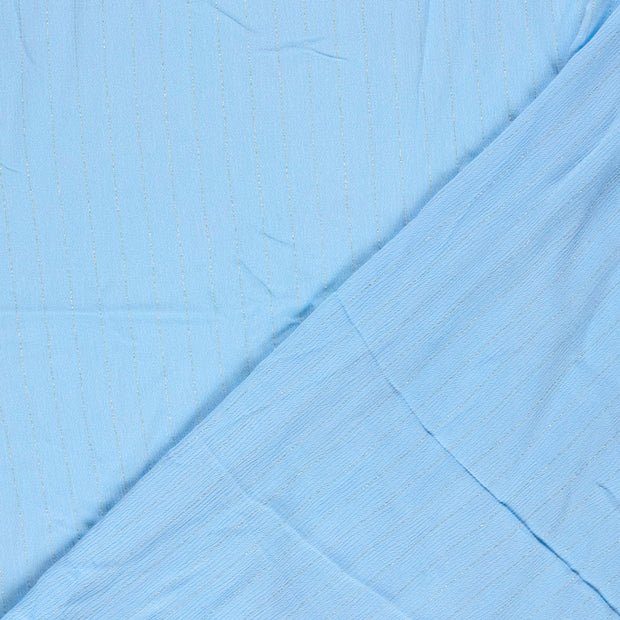 Crêpe tissu Unicolore Lurex 