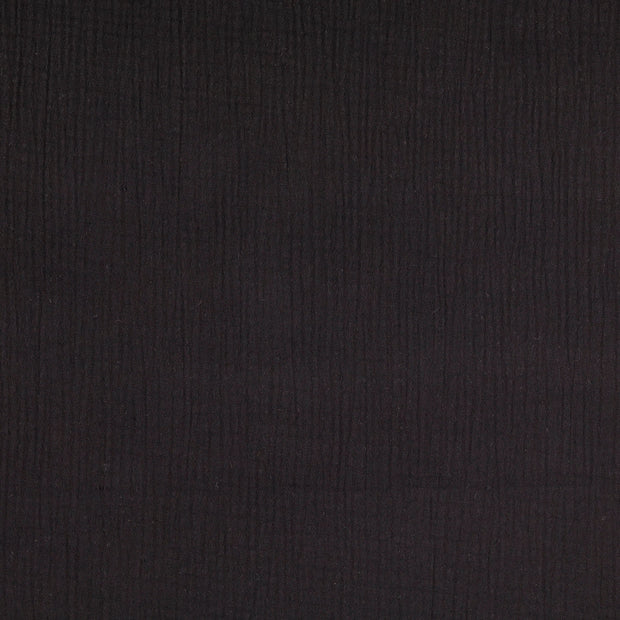 Muslin fabric black 