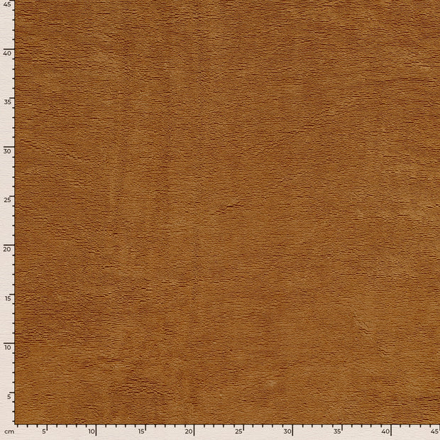 Polaire de Bambou tissu Unicolore Camel
