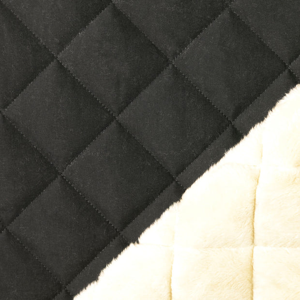 Teddy tissu Noir hydrofuge 
