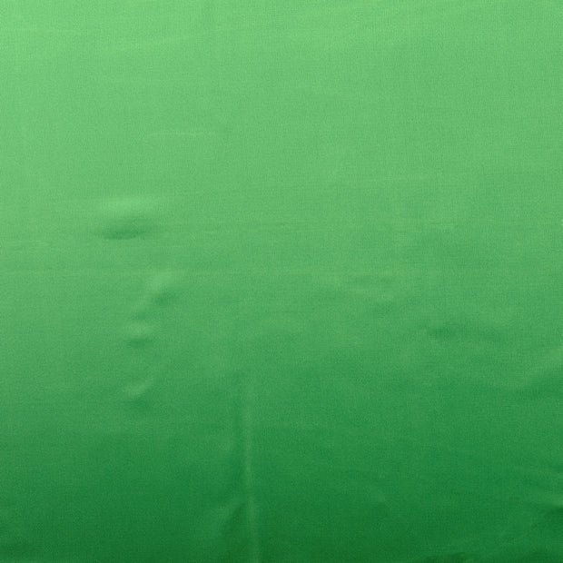 Satin tissu Unicolore Pomme verte